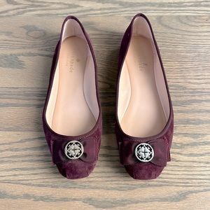 Kate Spade suede flats
